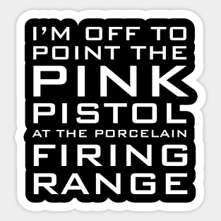 Pink Pistol Sticker